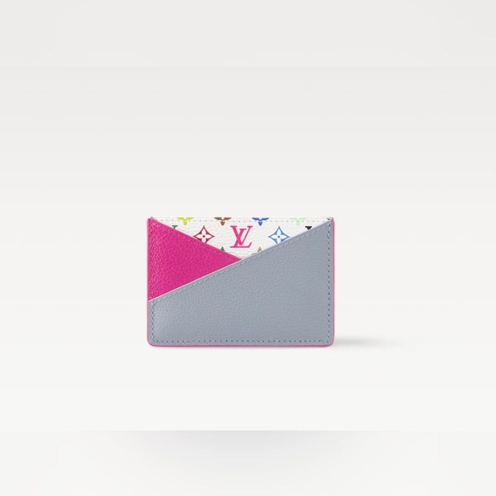LV x TM Monogram Criss-Cross Card Holder - Picture 4 of 6